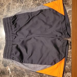 Black Orange & Grey Basketball Shorts